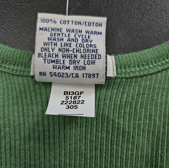 NWT - Old Navy Green Ribbed Cotton Tank Top - Size XL - Picture 6 of 8